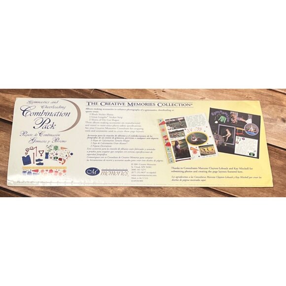 CREATIVE MEMORIES GYMNASTICS & CHEERLEADING PACK STICKERS & DIE CUTS 6149201001 - Picture 2 of 6